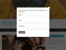 Tablet Screenshot of cervejacsac.com
